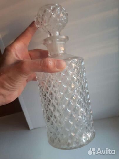 Хрустальный графин штоф СССР