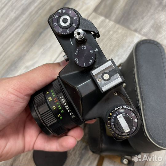 Плёночный фотоаппарат Зенит ет Гелиос 44м-4 2/58