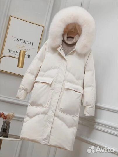 Пуховик зимний женский