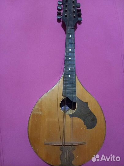 Мандолина советская музыкальный инструмент СССР