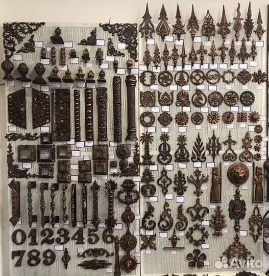 Декоративные элементы для художественной ковки