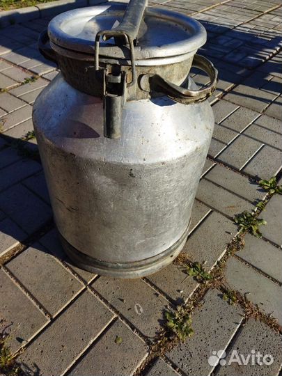 Фляга алюминиевая бу 40л