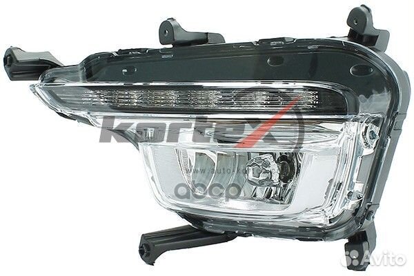 Фара противотуманная KIA RIO 2015- (дхо) левая