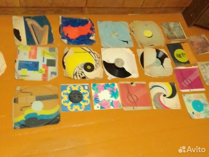 Пластинки для патефона одним лотом 30 шт