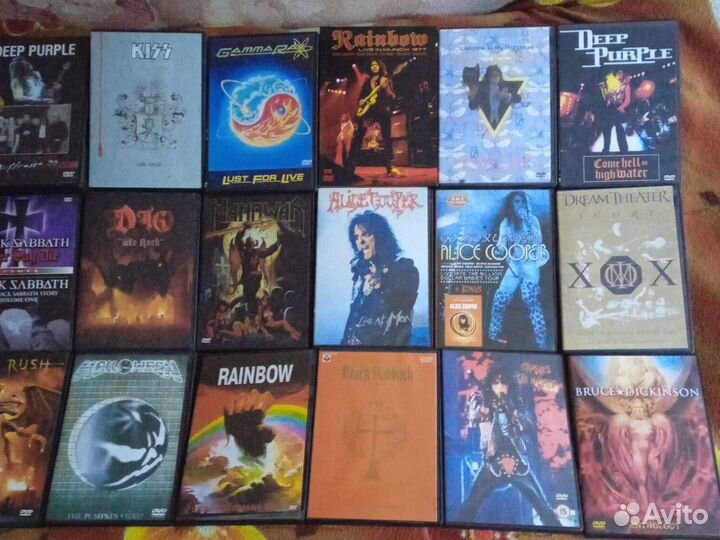 Рок концерты на DVD (Deep Purple, Alice Cooper)