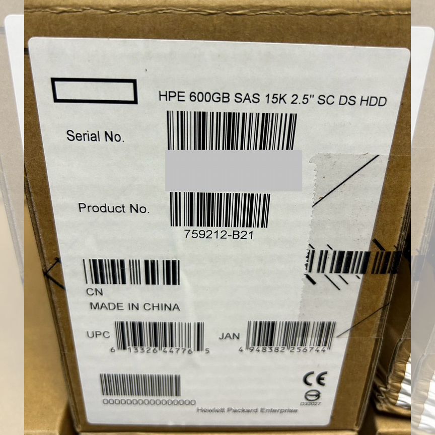 [759212-B21] Жесткий Диск Hp 600gb759548-001 G8-G10