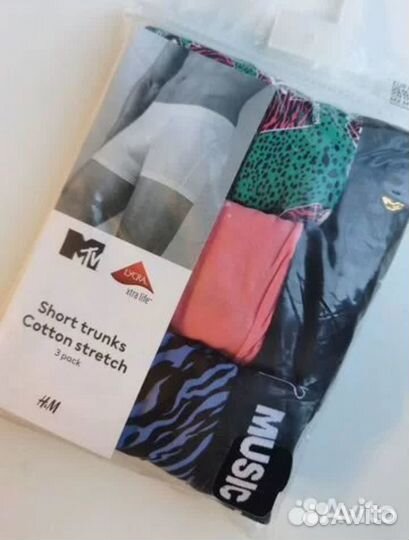 Новые мужские трусы h&m Германия в карусели