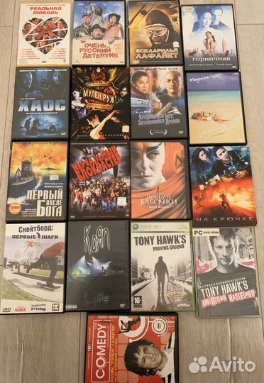 Cd диски,dvd фильмы,игры pc,xbox
