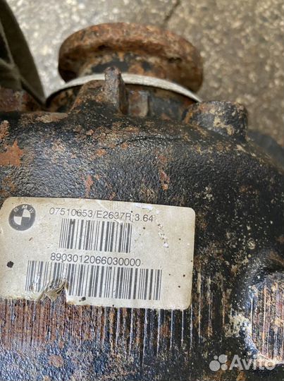 Задний редуктор бмв X5 E53 м62 4.4 3.64