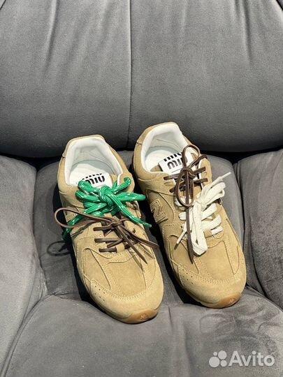 Кроссовки new balance x miumiu