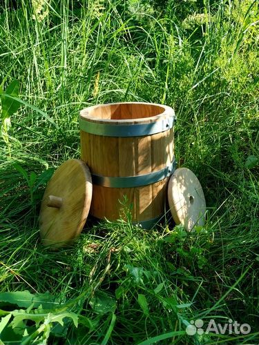 Кадка дубовая 7 л