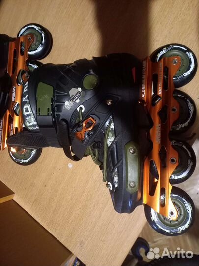 Роликовые коньки размер 37