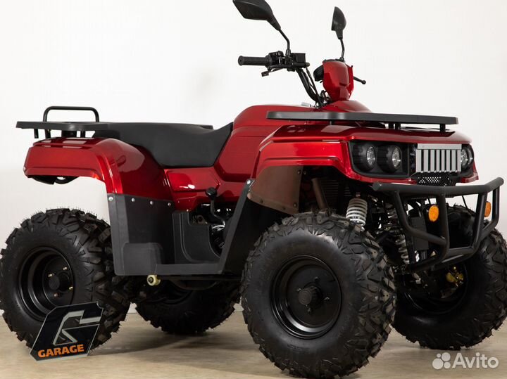 Квадроцикл Хаммер 2 красный с тавотницами