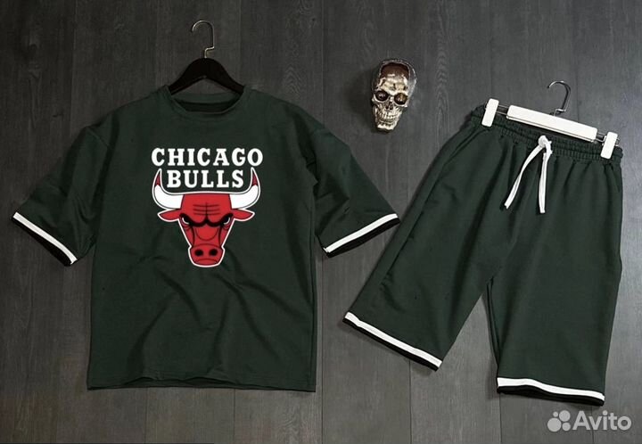 Костюм с шортами мужской Chicago Bulls