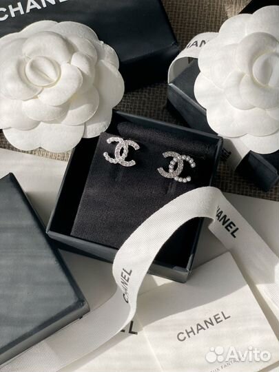 Серьги Chanel
