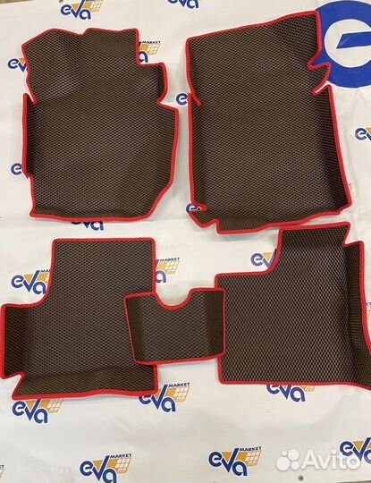 Коврики эва ева eva 3d с бортами