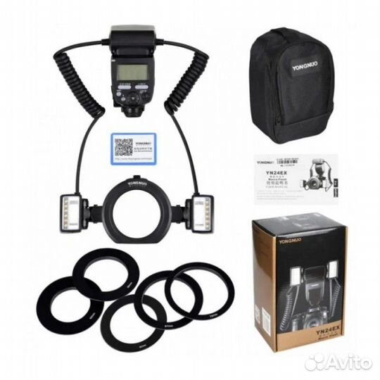 Фотовспышка Yongnuo YN-24EX Macro TTL для Sony