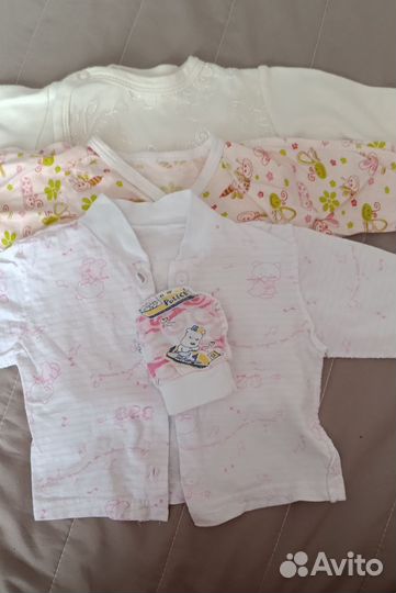 Вещи пакетом для новорожденных