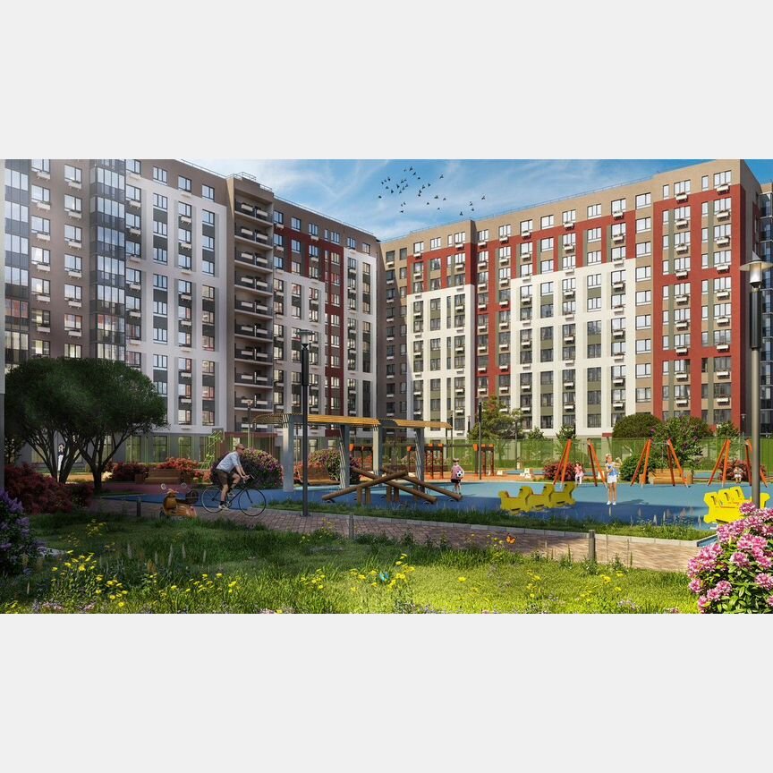 Квартира-студия, 25,4 м², 8/9 эт.