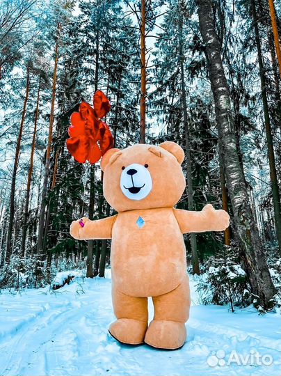 Поздравление от танцующего Мишки Гиганта