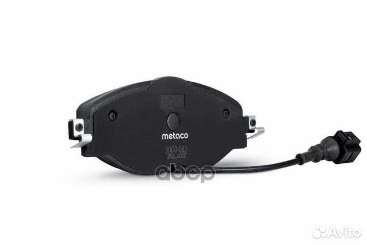Колодки тормозные дисковые 3000-082 metaco