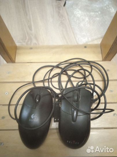 Компьютерная мышь logitech, oklick