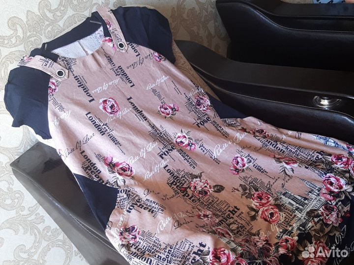 Платье трикотажное женское,новое