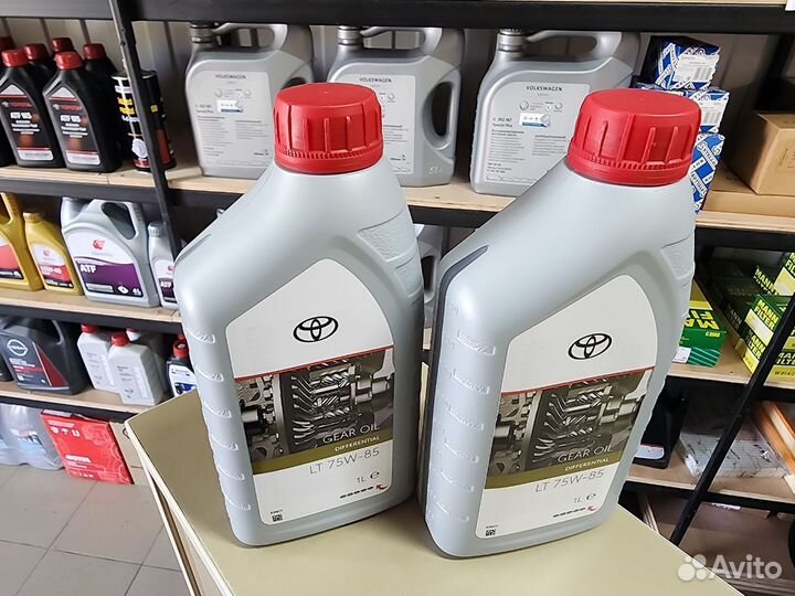 Масло трансмиссионное Toyota Gear Oil LT 75W-85 1л