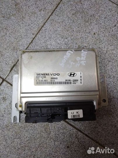 Hyundai sonata ef 5 блок управления двигателем эбу
