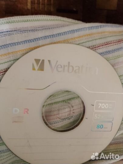 Диски CD-R Verbatim на 700 MB