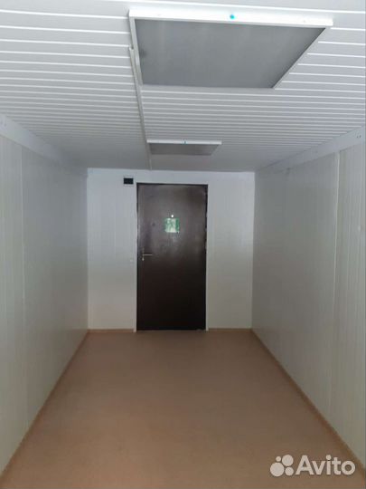 Мощный блок-контейнер из сэндвич-панелей бу