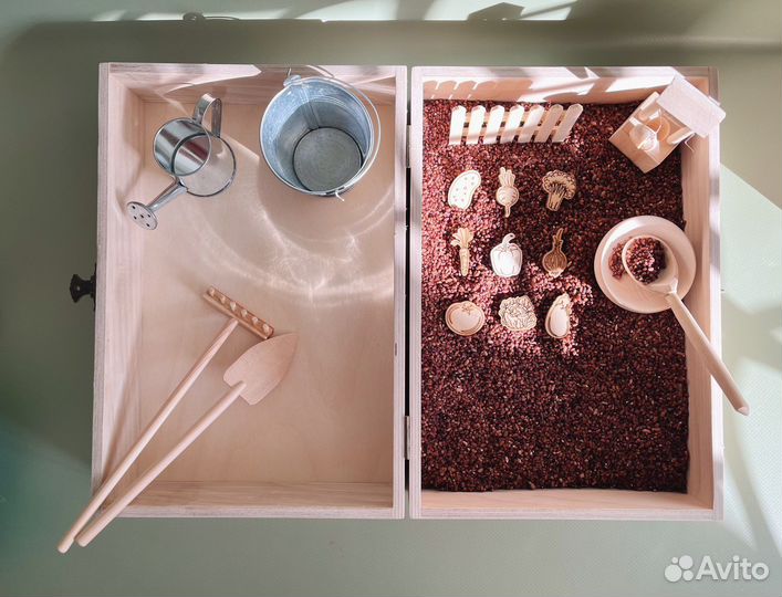 Сенсорная коробка «Огород»