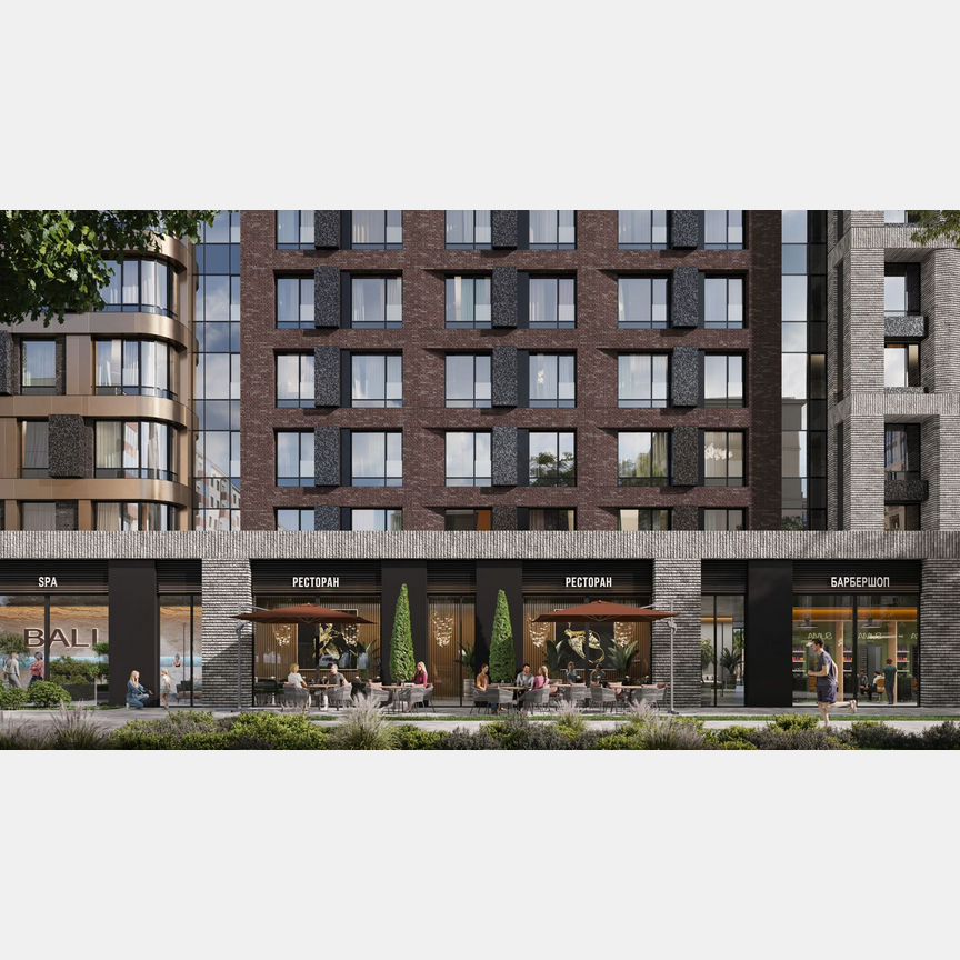 1-к. квартира, 43,6 м², 15/17 эт.