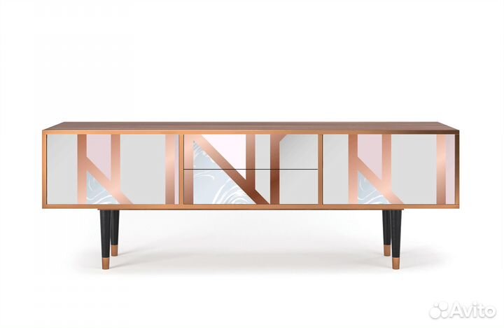 Тв-тумба T4 - Орех - Champagne Story