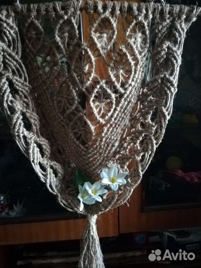 Макраме панно