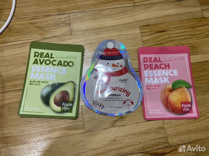 Маски для лица тканевые. корея