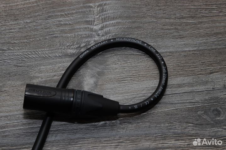 Микрофонный кабель XLR-XLR Neutrik Cordial