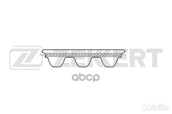 Ремень зубчатый грм Opel Vectra B 00- Frontera