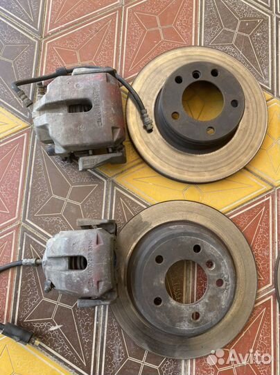 Комплект тормозов бмв е39