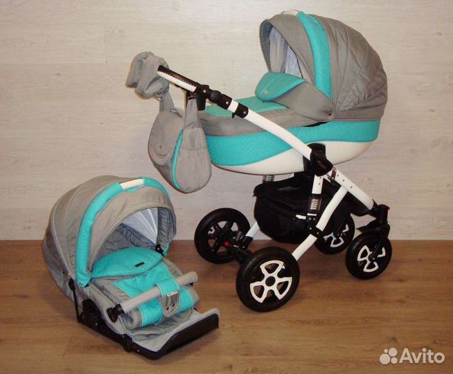 Коляска 2 в 1 adamex Barletta