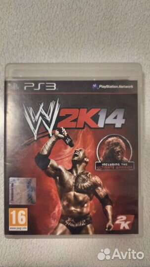 Диски для PS3 игра W2k14