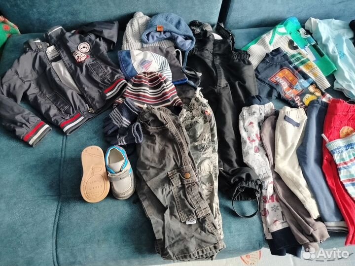 Вещи пакетом от 3 месяцев до 1,5лет