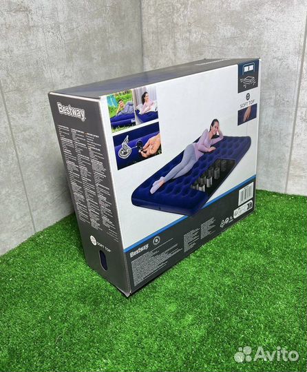 Матрас надувной Bestway 203x183x22 (двуспальный)