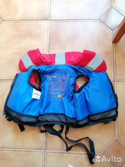 Жилет спасательный на ребёнка до 30 кг Тритон