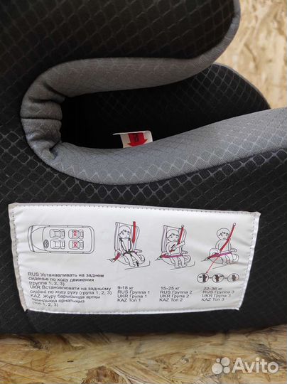 Детское автокресло новое от 9 до 36 кг