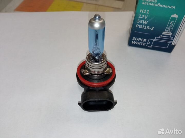 Лампа H11 галоген Super White В наличии