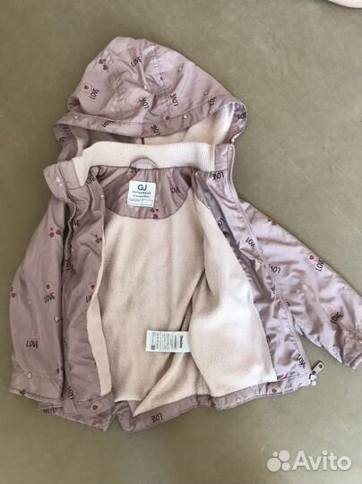 Куртка для девочки 80 86