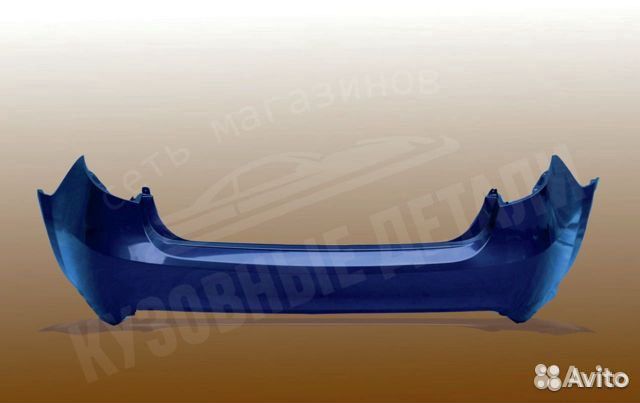 Бампер Киа Rio в цвет кузова