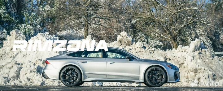 Литые диски RS7 2024 R19 et35.0 5x114.3 Черный