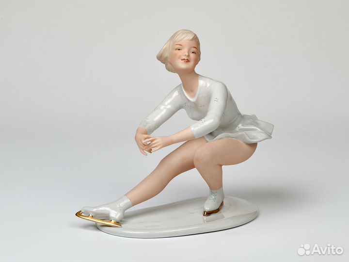 Статуэтка Фигуристка Пистолет Wallendorf